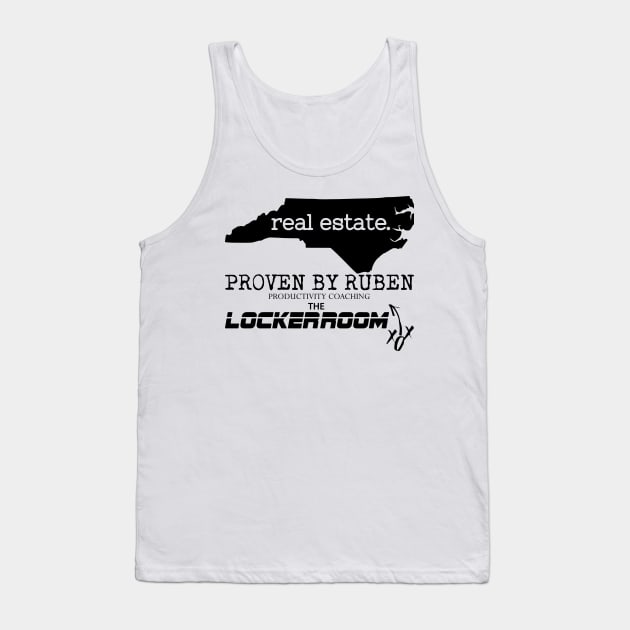 NC Real Estate - Proven By Ruben - The Locker Room (BLACK) Tank Top by Proven By Ruben